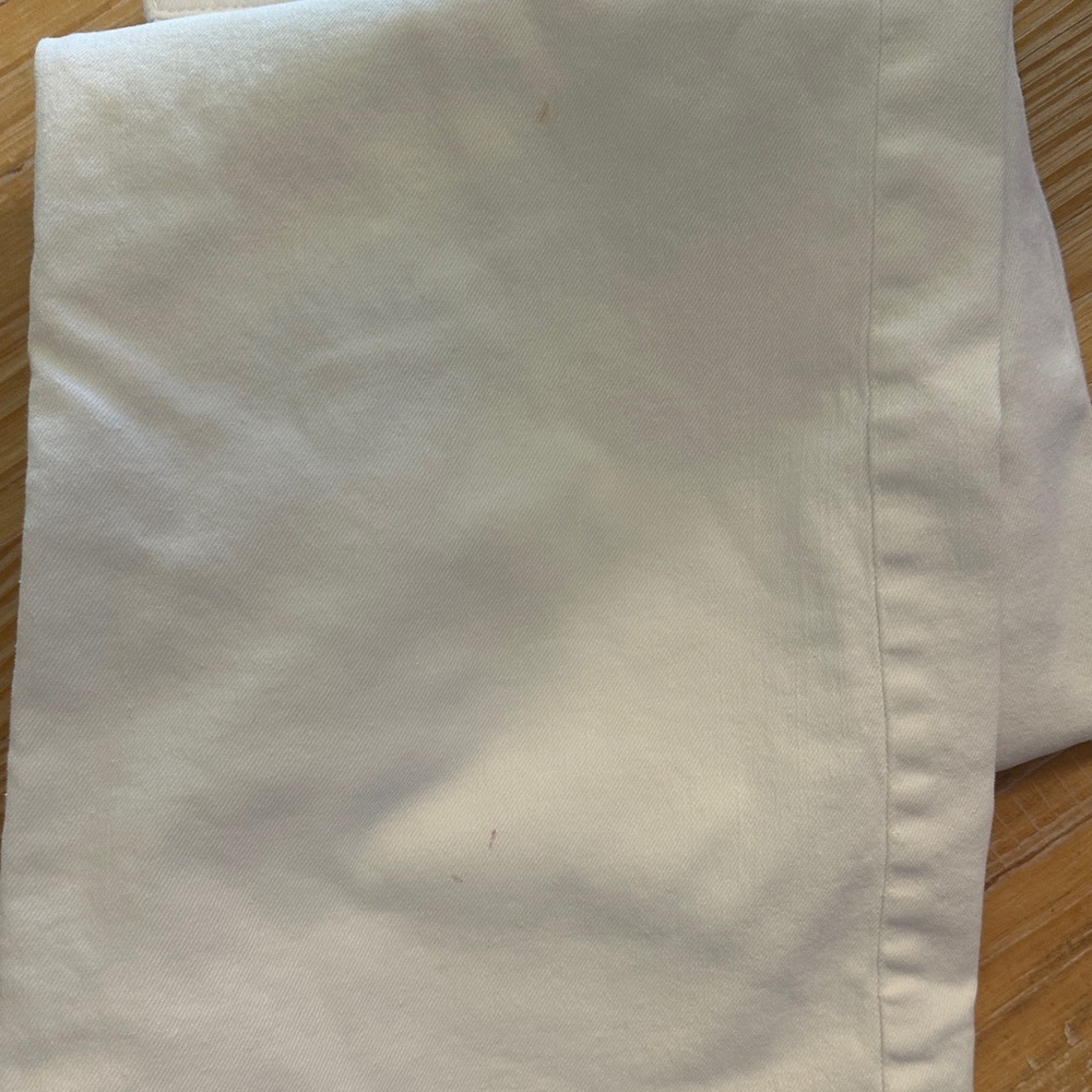 J. Crew White Wide-Leg Crop Jeans - Picture 5 of 6